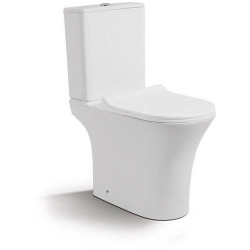 Напольный унитаз CeruttiSpa Bernina 35,5x66,5 безободковый SoftClose