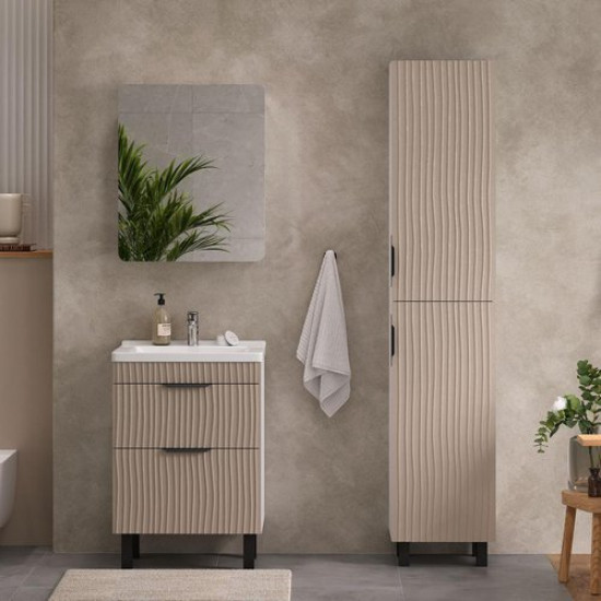 Пенал напольный Volna Lotty 40x32,5 латте