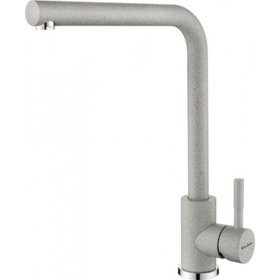 Смеситель для кухни Gran-Stone ANAK 310 светло-серый