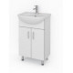 Тумба напольная Какса Грей 50 под умывальник Элегия 50 белая Тумба напольная Какса Грей 50 под умывальник Элегия 50 белая