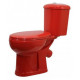 Унитаз-компакт Оскольская керамика Дора красный