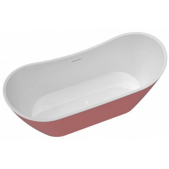 Ванна акриловая Teymi Ellie 170x80 розовая матовая