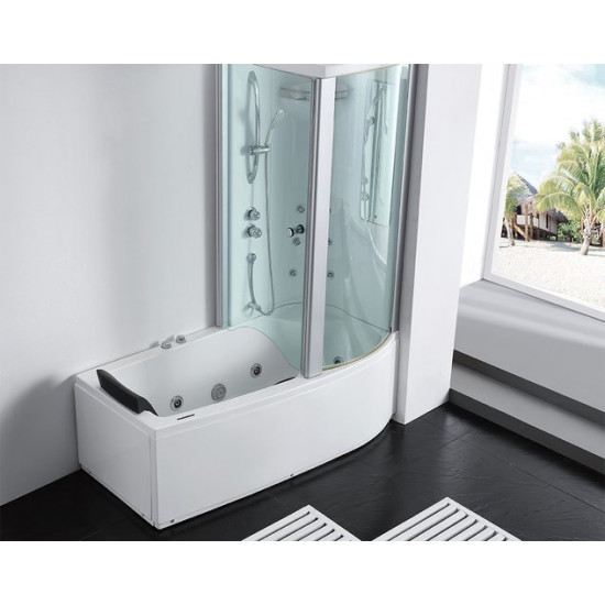 Ванна гидромассажная Gemy G8040 B 170x85