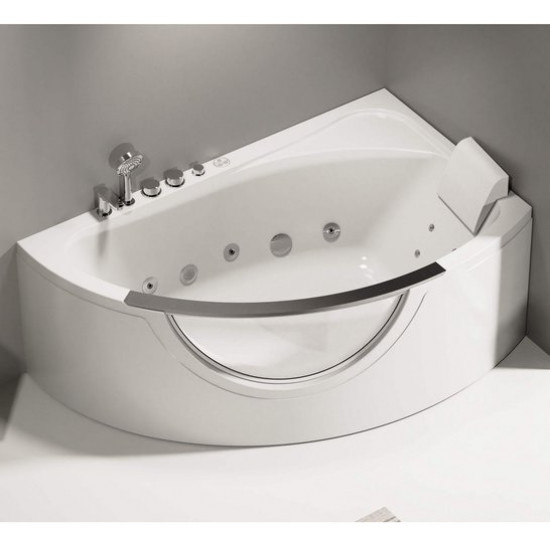 Ванна гидромассажная Orans BT-62110R 160x100 правая белая