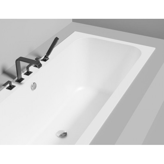 Ванна из искусственного камня Salini Orlanda Axis S-Sense 103211G 190x80 белый глянец Ванна из искусственного камня Salini Orlanda Axis S-Sense 103211G 190x80 белый глянец