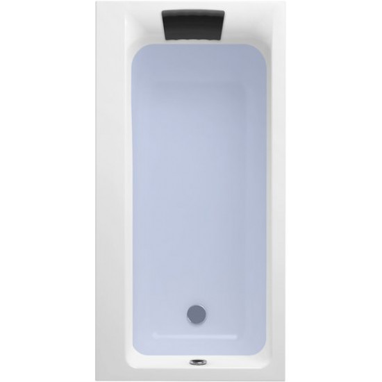 Акриловая ванна Lavinia Boho Catani 170x80 L с мягким силиконовым подголовником Акриловая ванна Lavinia Boho Catani 170x80 L с мягким силиконовым подголовником