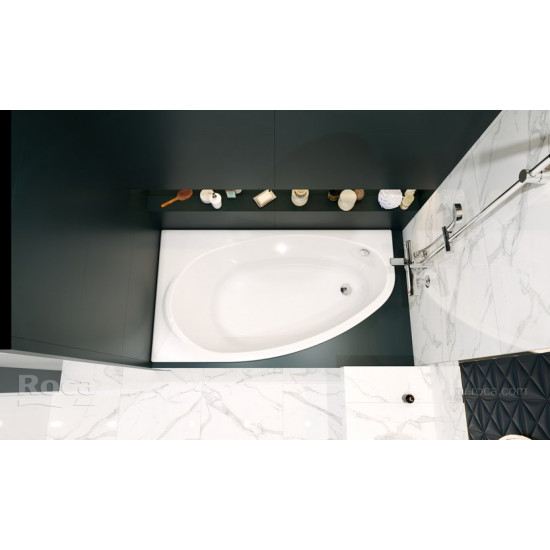 Акриловая ванна Roca Corfu 160x90 левая