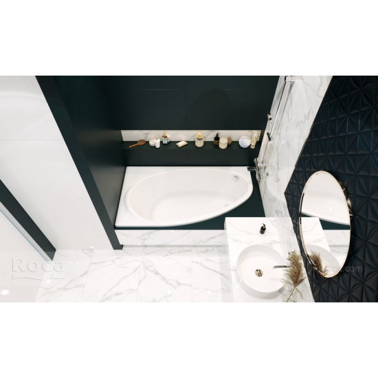 Акриловая ванна Roca Corfu 160x90 левая