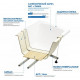 Акриловая ванна Метакам Comfort Maxi 180x80