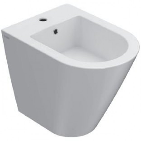 Биде напольное Globo Forty3 FO010BI белое Биде напольное Globo Forty3 FO010BI белое