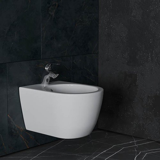 Биде подвесное Roxen Antares 400185-00 36,3x52 белое