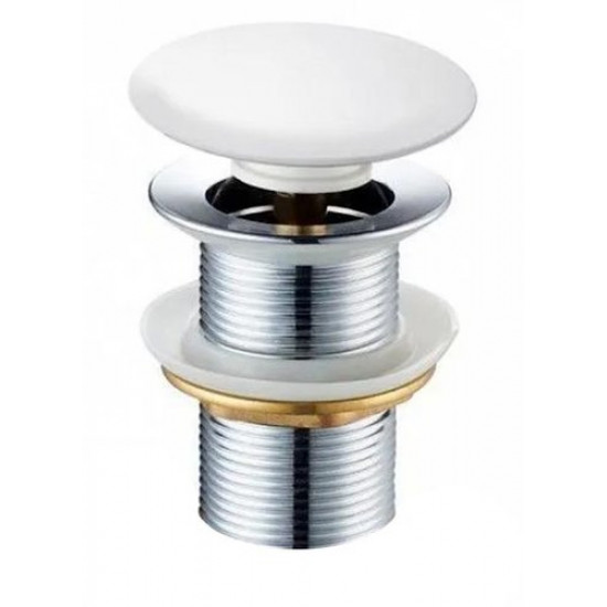 Донный клапан Roxen PD01W без перелива, белый