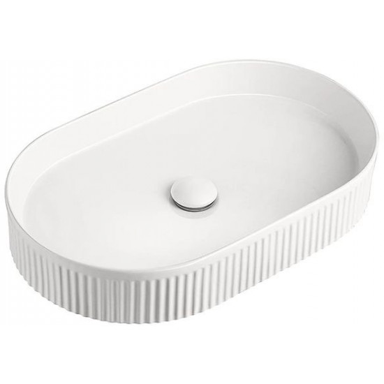 Донный клапан Roxen PD01W без перелива, белый