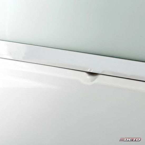 Душевая кабина Deto D102 R 120x80 стекла матовые, профиль хром, правая