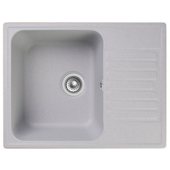 Кухонная мойка GranFest Quarz Z-13 61,8x47,7 серый Кухонная мойка GranFest Quarz Z-13 61,8x47,7 серый