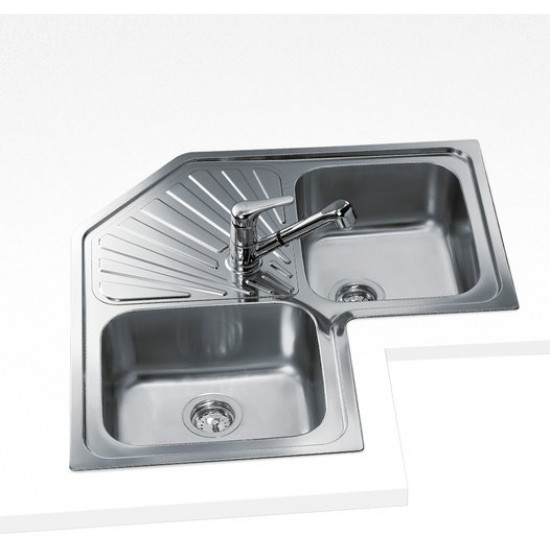 Кухонная мойка Teka ANGULAR 2B POLISHED 83x83 хром Кухонная мойка Teka ANGULAR 2B POLISHED 83x83 хром