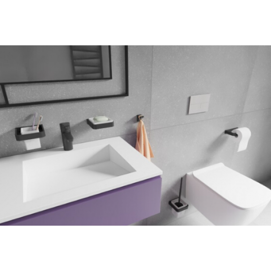 Набор аксессуаров для ванной Rubineta Edela 670115 черный