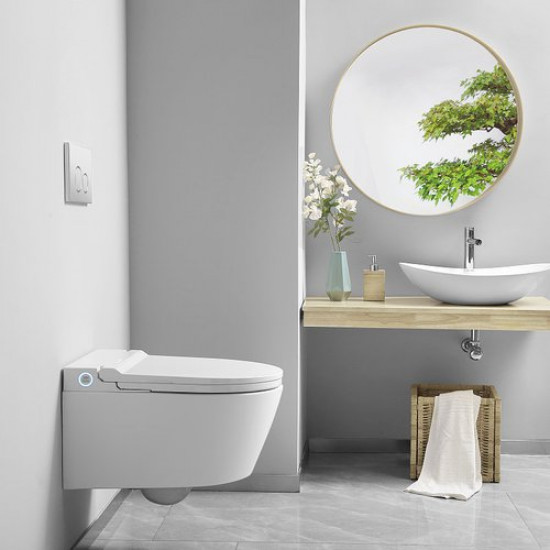 Умный унитаз-биде подвесной BRUNNEN WAL BW-2401