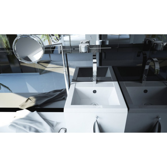 Умывальник Andrea 400 40x35 белый