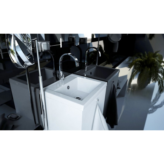 Умывальник Andrea 400 40x35 белый