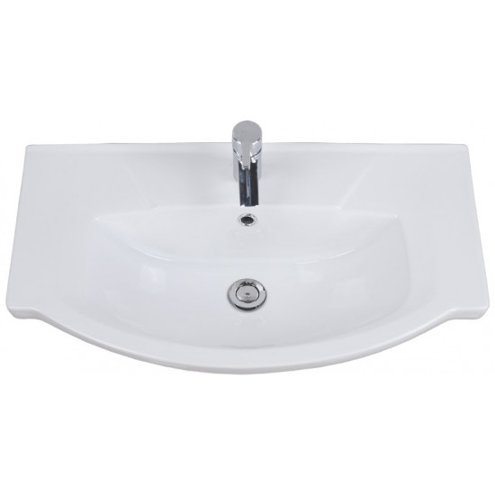 Умывальник Rosa Элеганс 75 белый