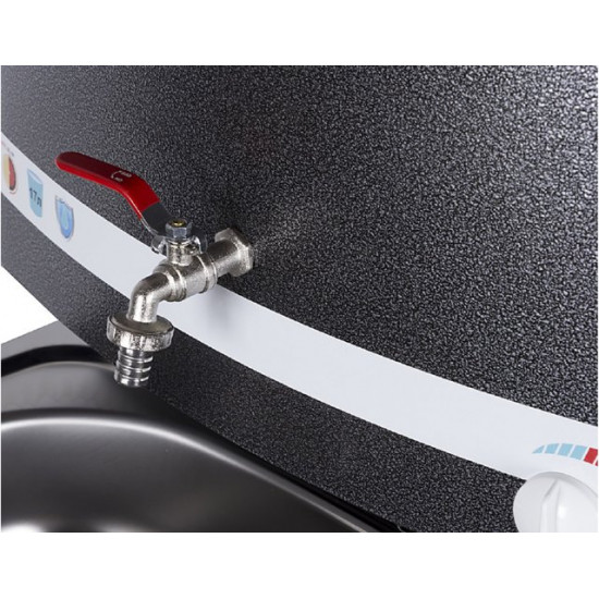 Умывальник для дачи Вихрь 74/4/3 с подогревом воды (серебристый)