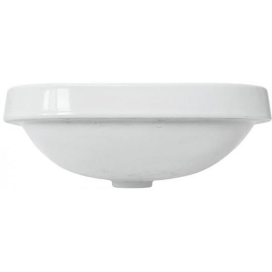 Умывальник встраиваемый Sanita Luxe Infinity 60 белый