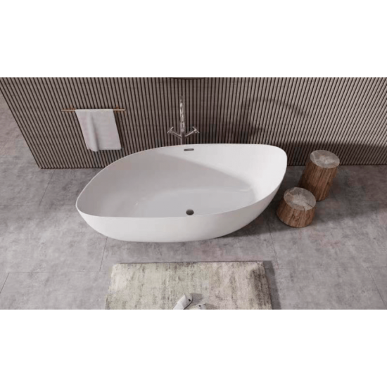 Ванна акриловая Black&White Swan SB222 180x91 белый глянец