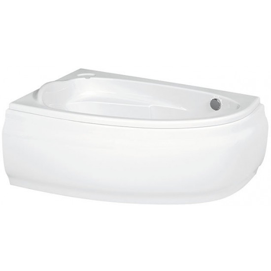 Ванна акриловая Cersanit Joanna 140x90 L (с ножками и экраном)