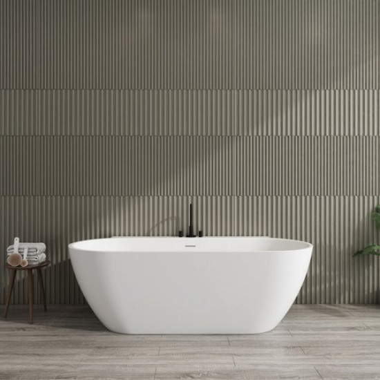 Ванна акриловая Teymi Aina 170x80 белая матовая