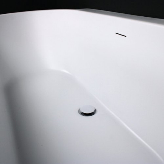 Ванна акриловая Teymi Aina 170x80 синяя матовая