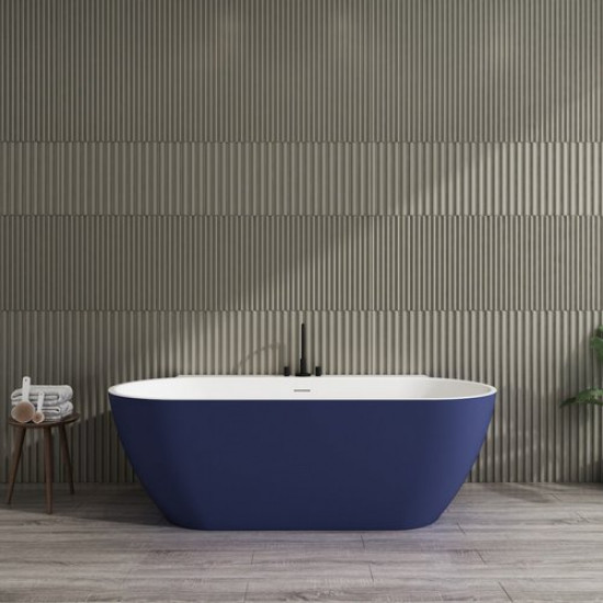 Ванна акриловая Teymi Aina 170x80 синяя матовая