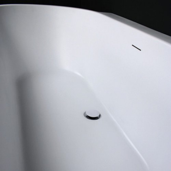 Ванна акриловая Teymi Aina 170x80 синяя матовая