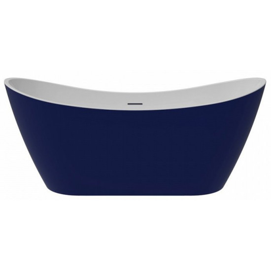 Ванна акриловая Teymi Ellie 170x80 синяя матовая