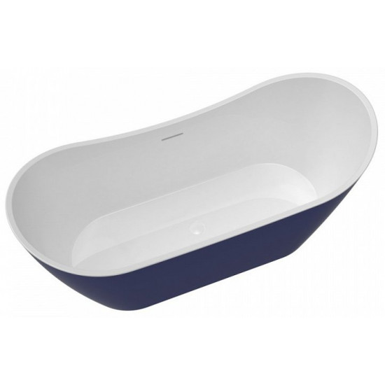 Ванна акриловая Teymi Ellie 170x80 синяя матовая