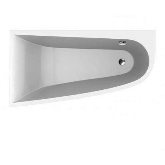Ванна акриловая Vayer Boomerang 160.090.045.1-2.2.0.0 R 160x90 правая, белая