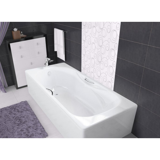 Ванна чугунная BLB / SANITANA Asia 150x75 (с отверстиями под ручки) Ванна чугунная BLB / SANITANA Asia 150x75 (с отверстиями под ручки)