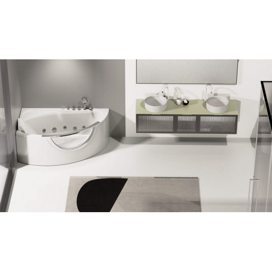 Ванна гидромассажная Orans BT-62110L 160x100 белая