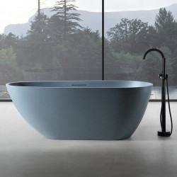 Ванна из искусственного камня Abber Dortmund AM9911G 170x75 серая