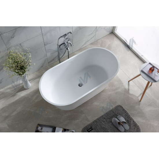 Ванна из искусственного камня IVA BS103150 150x75 белый