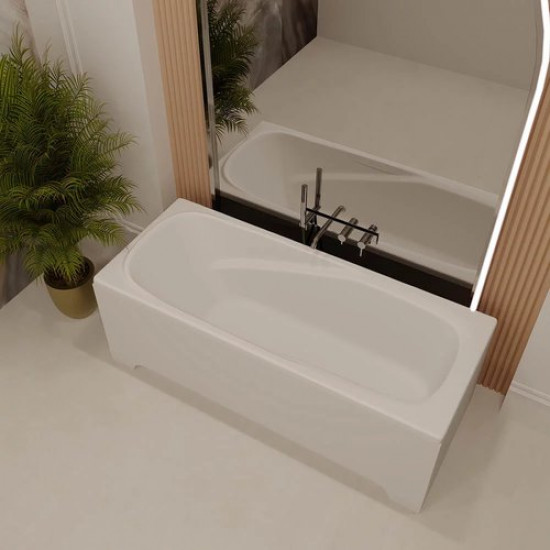 Ванна из искусственного камня Veconi FRESCA 170x70 цветной Ral глянец Ванна из искусственного камня Veconi FRESCA 170x70 цветной Ral глянец