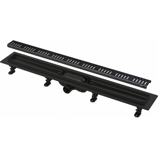 Водоотводящий желоб Alcaplast APZ10BLACK-750M Водоотводящий желоб Alcaplast APZ10BLACK-750M