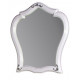 Зеркало Tessoro Donato белый глянец с серебром