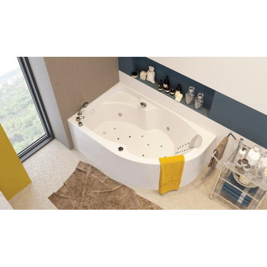 Акриловая ванна 1 Marka Diana 150x90 L белая