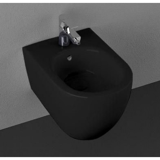 Биде подвесное Allen Brau Reality 4.32008.31 53x36,5 черный матовый