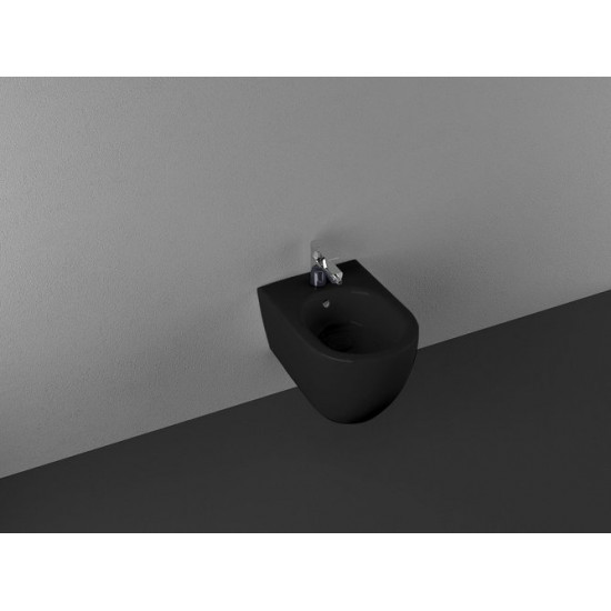 Биде подвесное Allen Brau Reality 4.32008.31 53x36,5 черный матовый