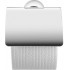 Держатель для туалетной бумаги Duravit Stark T 99401000 с крышкой, хром