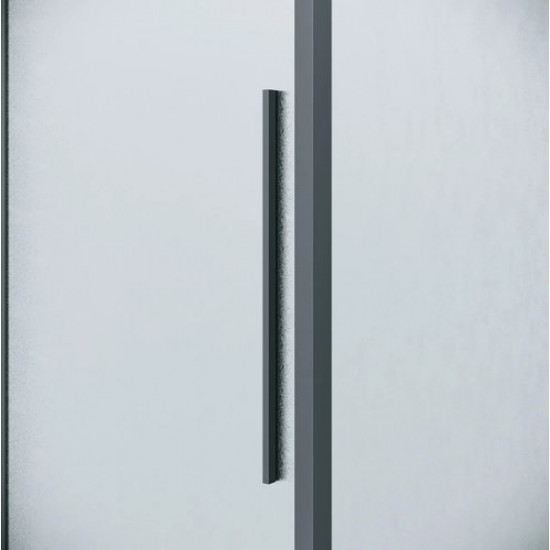 Душевая дверь Niagara NG-34-L11CHGR 110x195 стекла шиншилла, профиль графит матовый Душевая дверь Niagara NG-34-L11CHGR 110x195 стекла шиншилла, профиль графит матовый