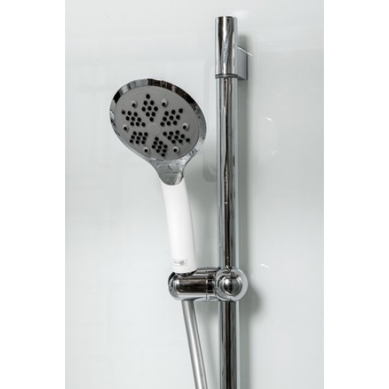 Душевая кабина Avacan EM4515GM AVA N 150x85 с гидромассажем, стекла матовые, профиль хром Душевая кабина Avacan EM4515GM AVA N 150x85 с гидромассажем, стекла матовые, профиль хром