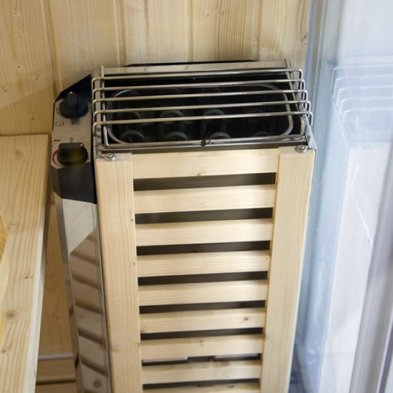 Душевая кабина Tiko-Teymi Aina T00001R 165x110 правая с финской сауной и турецкой баней